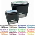 thumbnail image 1 of Self Assessment Teacher Student School Self-Inking Rubber Stamp Ink Stamper - Sky Blue Ink - Large 2-3/4 Inch, 1 of 7