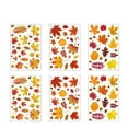 thumbnail image 1 of Self Autumn Window Stickers 6 8 Sheets Maple Leaf Turkey Squirrel Pvc Waterproof Decorative Clings For Windows, 1 of 9