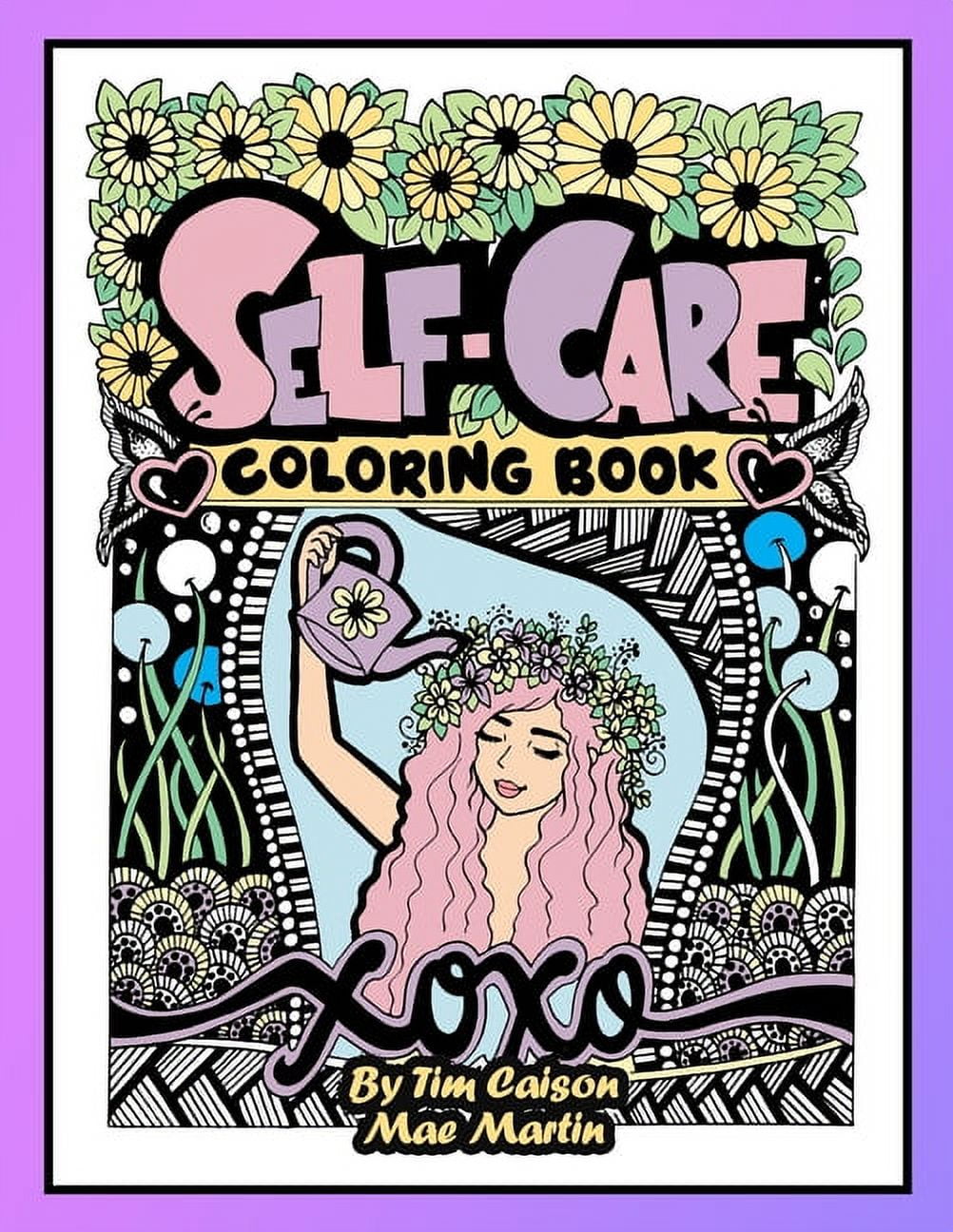 PINKFOOT Color Drawing Coloring Books for Adults Relaxation Color Therapy  41 Sheets of Coloring Book ( 296x225x15mm ) 80 Different Designs on Each