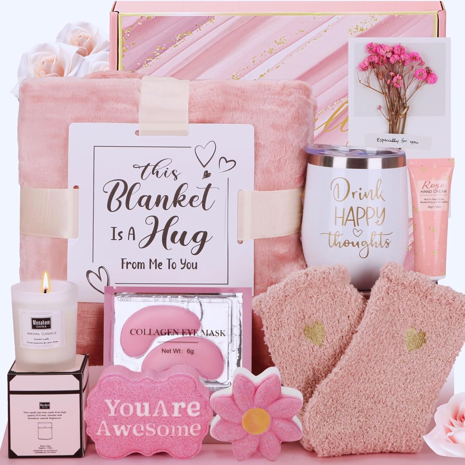 Self Care Gifts for Women, Get Well Soon Gifts Baskets for Women ...