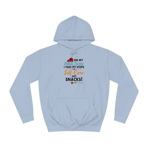 Self Care HEALING JOURNEY College Hoodie by Grandmarkee ~The Magician~