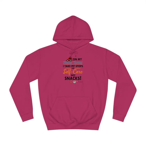 Self Care HEALING JOURNEY College Hoodie by Grandmarkee ~The Magician~