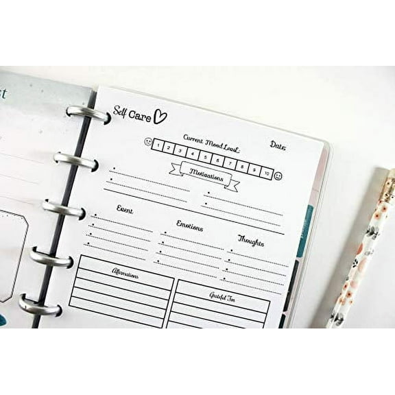 Self-Care Wellness for 7 Disc Planners