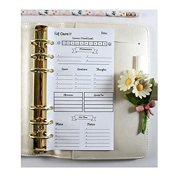 Self-Care Wellness for Personal Size Planners