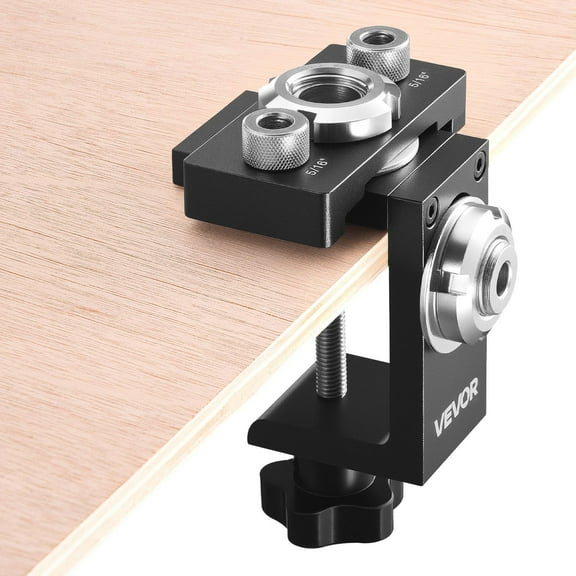 Self Centering Dowel Jig Kit with 3 Drill Bits - Precision Woodworking Tool for Strong Joints