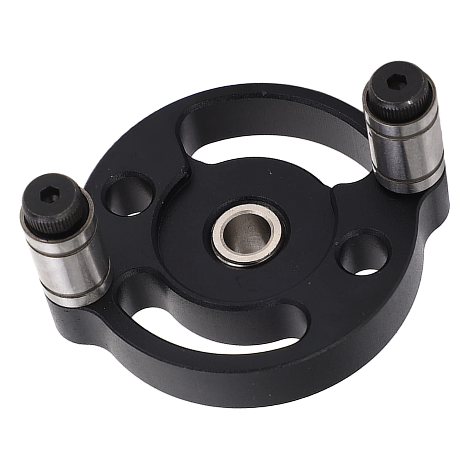 Self Centering Doweling Jig Woodworking Hole Drill Positioner Locator Self Adaptive Round Hole Punch Locator Set with Drill Bushings