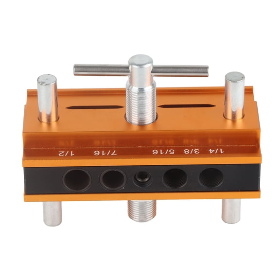Self Centering Dowelling Jig Drilling Guide Bushings Set Wood Puncher Locator 2.52 Inches Width