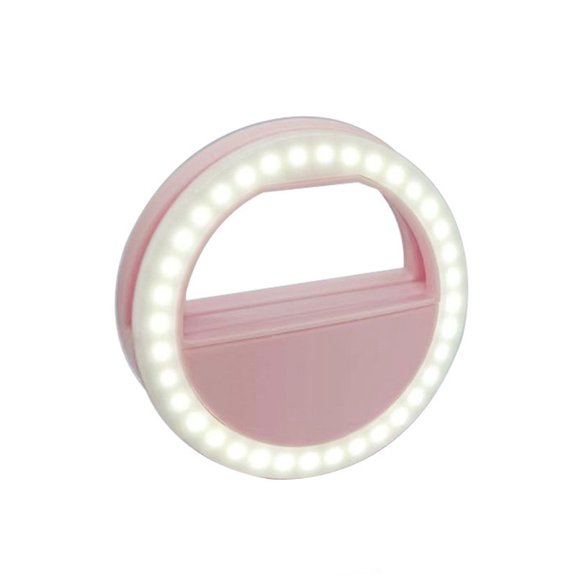 Self Circular Light Mobile Phone Light Portable Light Clip Light