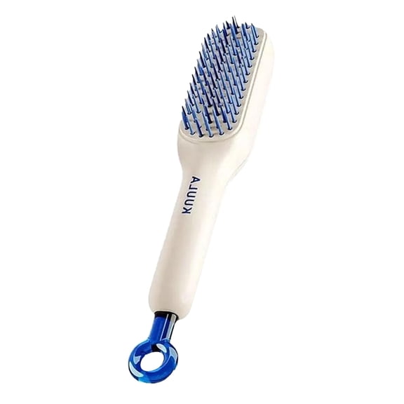 Self Cleaning Anti Static Massage Comb Anti Knots Scalable Lifting for All Hairstyles with Massage Effect and Unique Design as a Gift