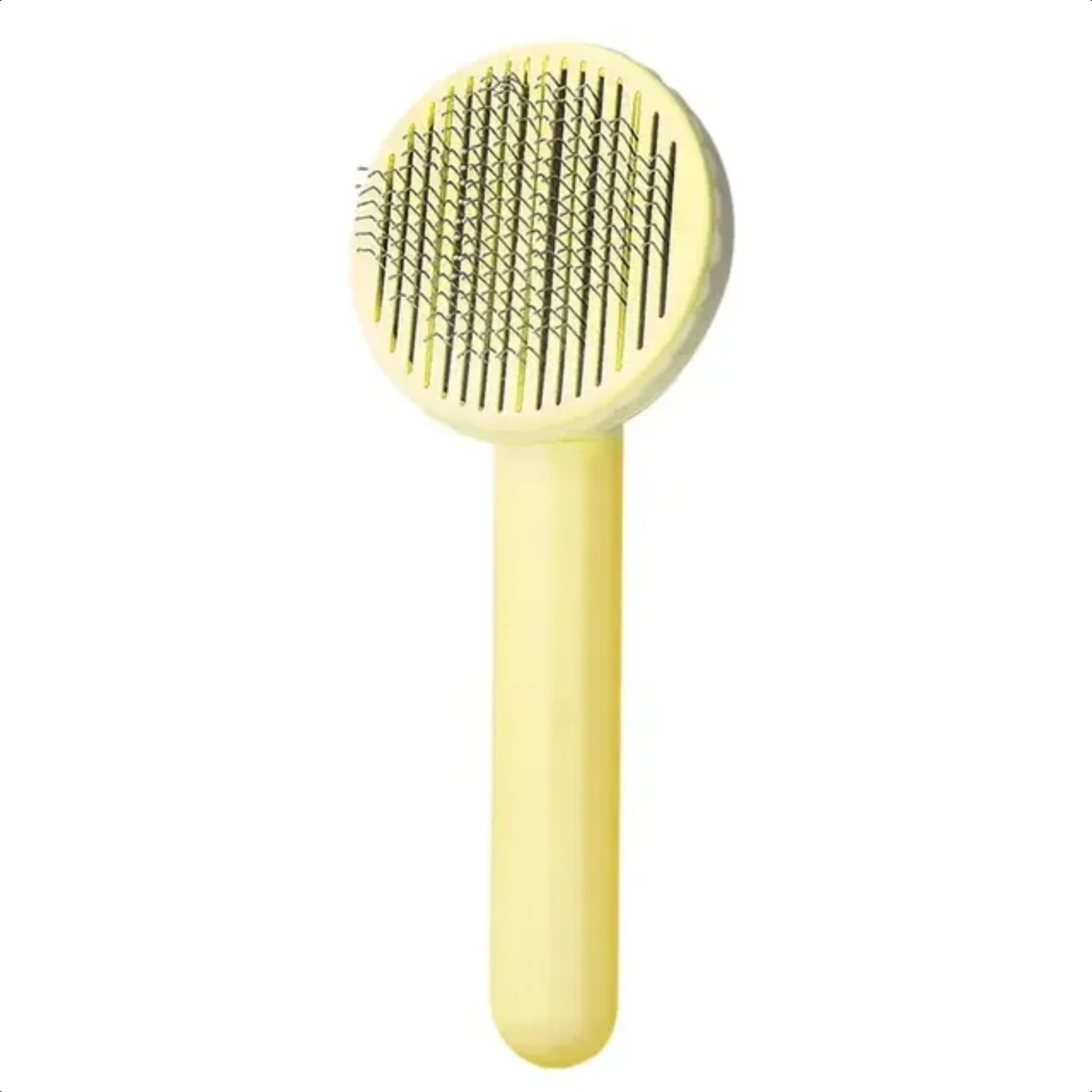 SelfCleaning Cat Brush and Pet Comb Set for Grooming Dogs and Cats Slicker Brush to Remove