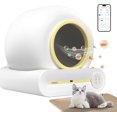 Self Cleaning Cat Litter Box, Smart Kitty Litter Box Automatic Cleaning