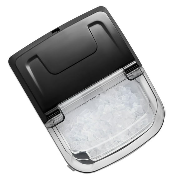 Self-Cleaning Countertop Nugget Ice Maker – 33Lbs Daily Output, Quick Ice Production with Scoop & Basket, Ideal for Home & Parties