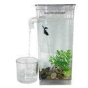 Self Cleaning Fun Fish Tank - Small Aquarium Desktop Bowl "As Seen On TV"