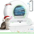 Self Cleaning Litter Box, 2024 Upgraded Automatic Cat Litter Box with