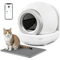 Self Cleaning Litter Box, Automatic Cat Litter Box Self Cleaning