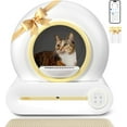 Self Cleaning Litter Box, Upgraded Automatic Cat Litter Box Robot for