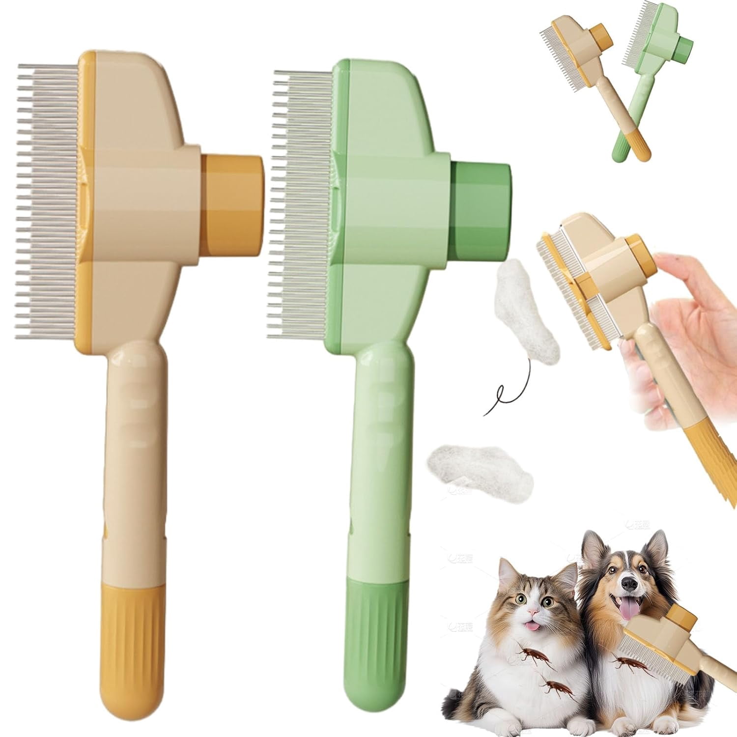 Photo inspiration: Fresh Look at Self Cleaning Pet Flea Comb Grooming Brush 2025 New Pet