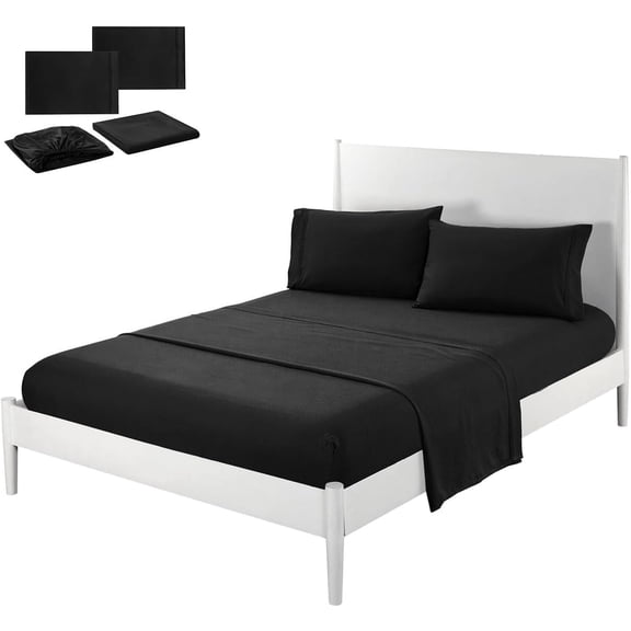 Self Cleaning Sheets, Eucalyptus Core Sheet Set, Bedding Experience A Better Way To Sleep, Breathable & Cooling & Comfortable