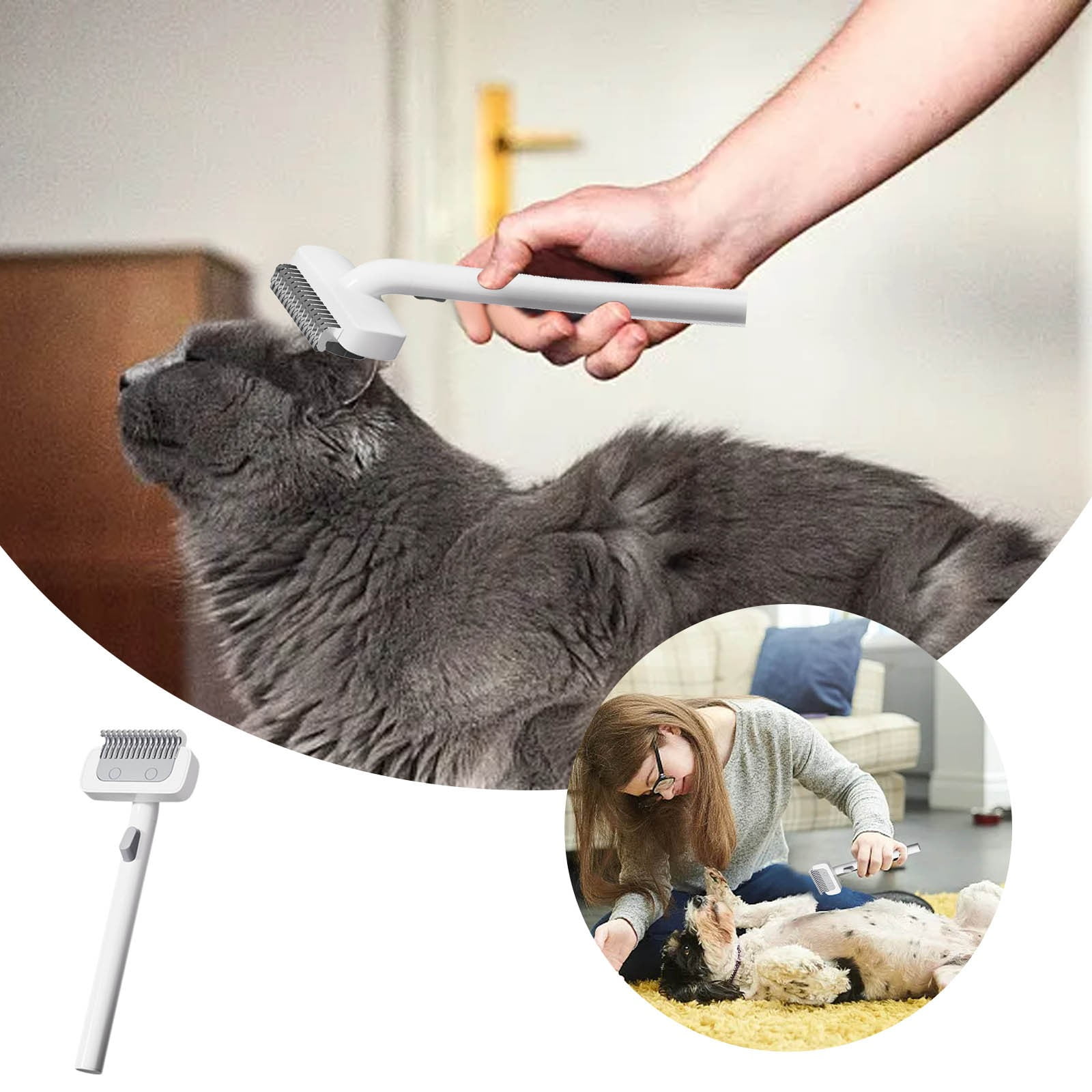 Cat Brush For Shedding Cats With Short Hair And Skin Reference: Self Cleaning Slicker Brush For Dogs And Cats Pet Hair