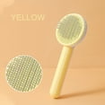 Self Cleaning Slicker Brush for Dog and Cat Removes Undercoat Tangled