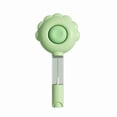 thumbnail image 1 of Self Cleaning Spray Slicker Brush for Dogs & Cats, Green, 1 of 5