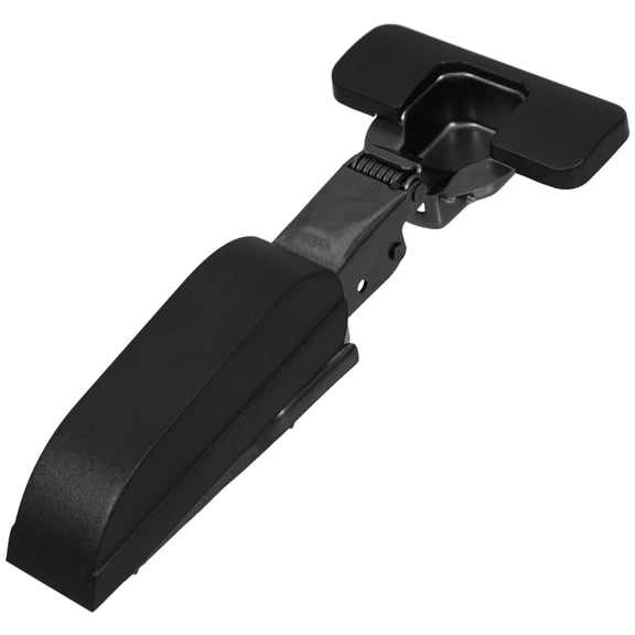 DINHEAROM Black Cabinet Door Hinges Soft Closing for Kitchen Wardrobes and Bathroom Cabinets