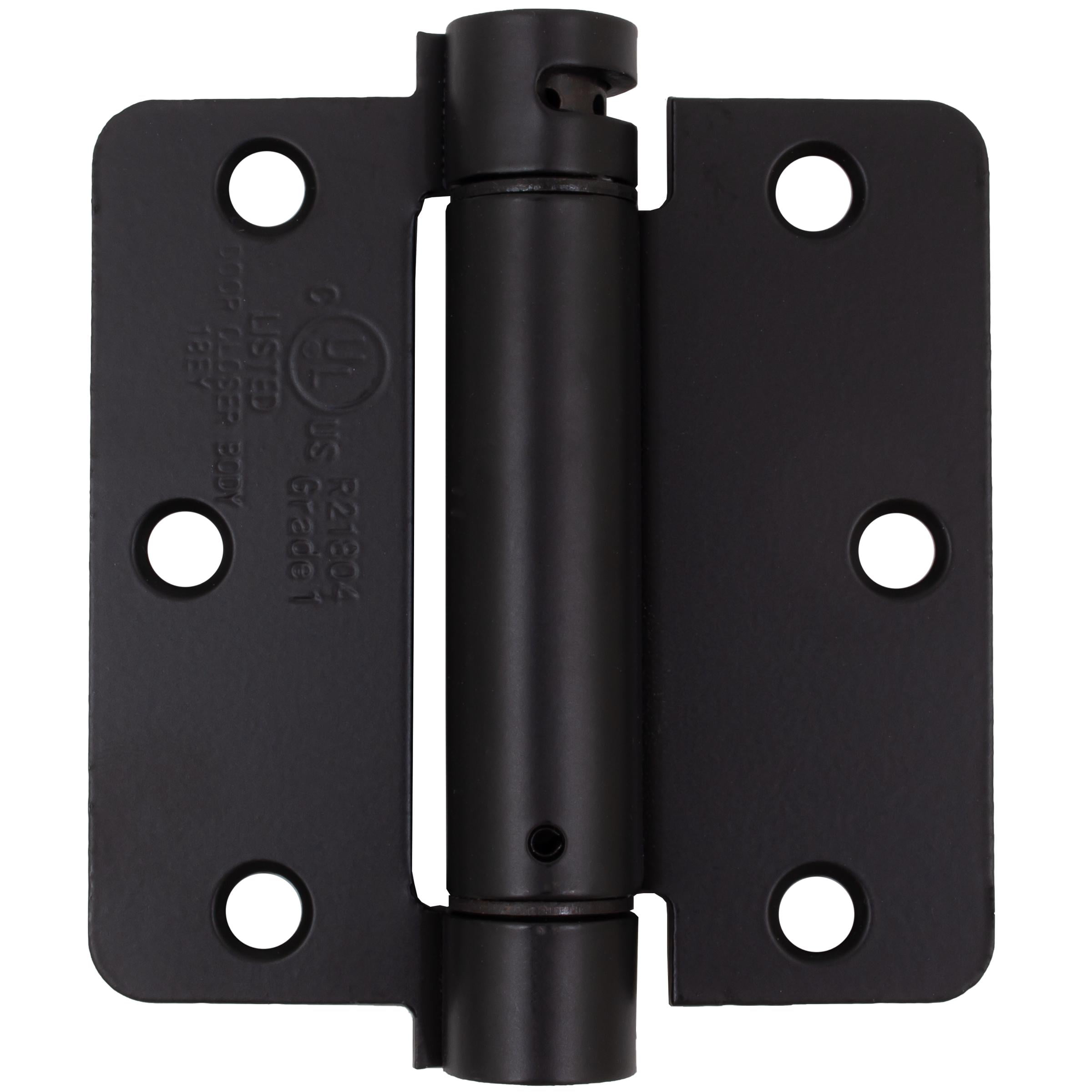Adjustable Spring Hinge, 3-1/2 Inches, 1/4