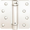 thumbnail image 1 of Self-Closing Door Hinge, 4 Inches, 1/4" Radius Corner, Satin Nickel by Stone Harbor Hardware, 1 of 29