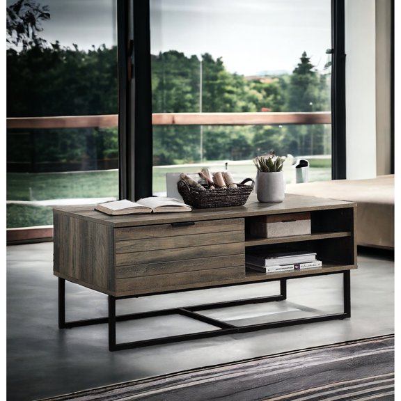 Self - Closing Feature / During Daily Coffee Breaks / Functional Coffee Table