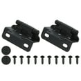 thumbnail image 1 of Uxcell Self-Closing Cabinet Hinges Semi-Overlay, Semi Concealed Flush Face Mount Cabinet Hinge with Screws Black, 1 of 7