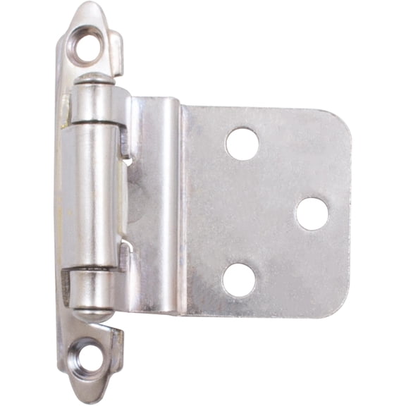 Self-Closing Inset Cabinet Hinge, 3/8 Inches, 1-Pair, Polished Chrome by Stone Harbor Hardware