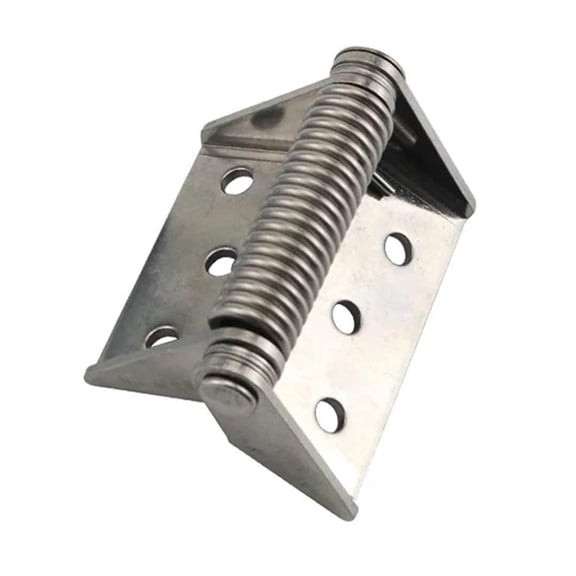 Self Closing Return Spring Large Load Bearing Iron Hinge for Industrial Machinery, Heavy Duty Large Size Gate Hinges 1P