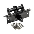 thumbnail image 1 of Self Closing Spring Door Hinge Adjustable Interior Door Hinge 4 inch Heavy Duty Automatic for Basement/ Laundry Room/ Kitchen Black, 1 of 7
