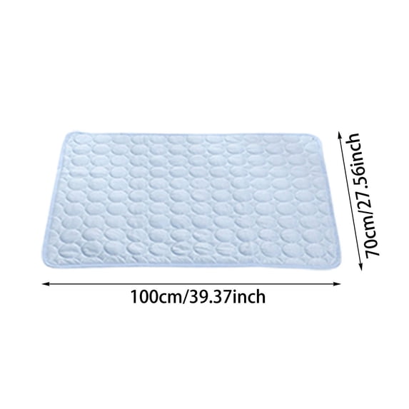 Self Cooling Dog Mat Washable Portable Durable Summer Cool Blanket Pad for Small Medium Large Dogs Cats Indoor Outdoor