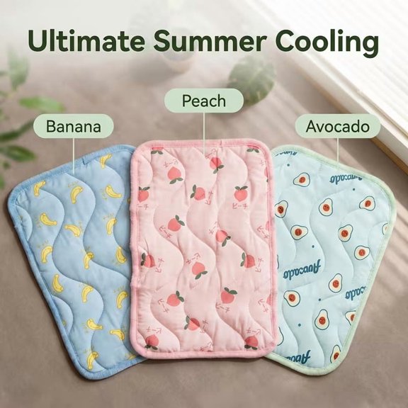 Self-Cooling Pet Cooling Pad for Dogs Cats, Portable Summer Heat Relief Mat