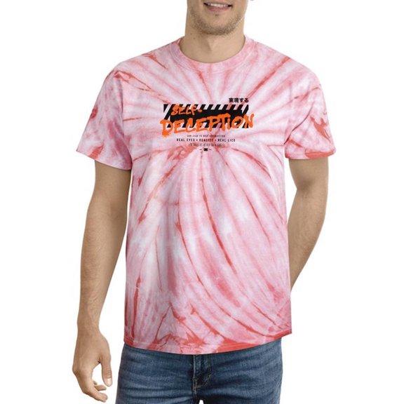 Self Deception Design Tie Dye Cyclone Men -Image by Shutterstock, Male Small