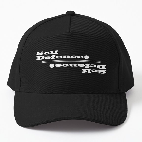 Self Defense Martial Arts Baseball Cap, Combat Training Graphic Design, Classic Hat