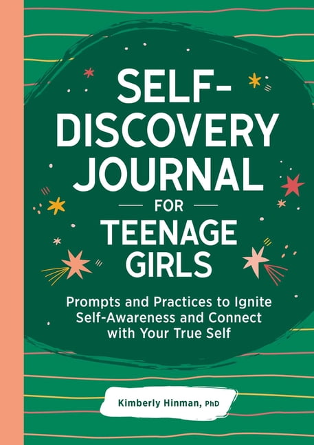 Self Discovery Journal for Young Women: Inspiring Writing Prompts and Cool Coloring Pages for Teenage Girls Ages 13-16 [Book]