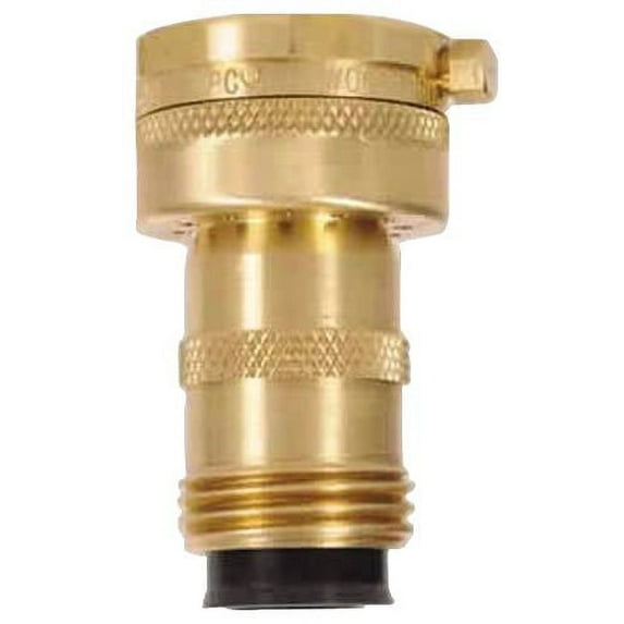 Self Draining Double Check For Hose Connection