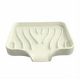 thumbnail image 1 of Self-Draining Silicone Soap Dish Holder for Shower Kitchen Sink with Slotted Base Quick Drying Bathroom Accessory Beige, 1 of 8