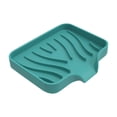 thumbnail image 1 of Self-Draining Silicone Soap Dish Holder for Shower Kitchen Sink with Slotted Base Quick Drying Bathroom Accessory Green, 1 of 7