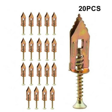 Self-Drilling Anchors Screws, Drywall Anchors And Screws Kit, Easy Application
