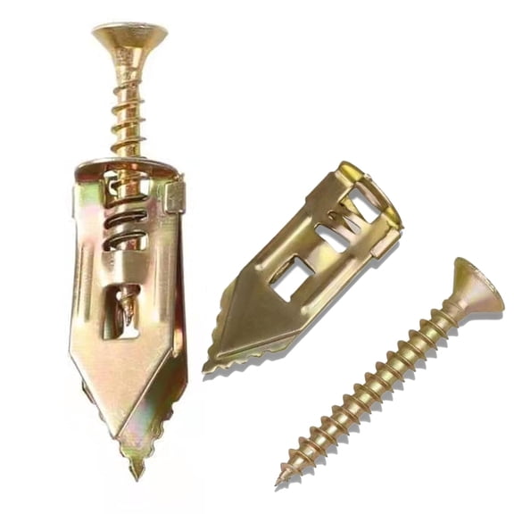 Self-Drilling Drywall Anchors with Screws, Expansion Screw Sleeve for Drywall Plaster Anchors Fixing Expansion Anchor Bolt