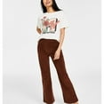thumbnail image 1 of Self E Womens Flare Casual Corduroy Pants, Brown, Medium, 1 of 1