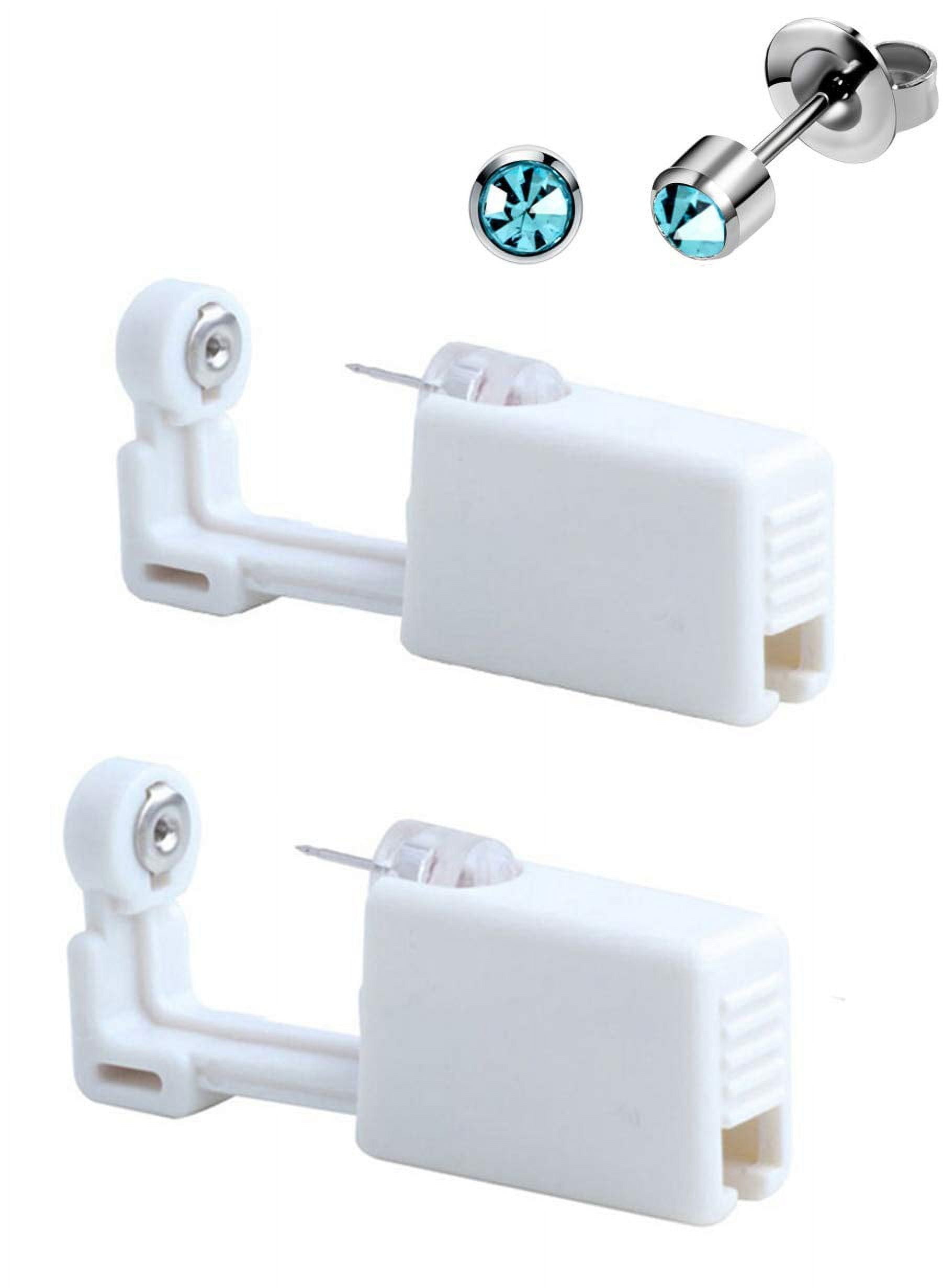 Self Ear Piercing Gun Disposable Body Piercing Kit With 3mm Ear Stud