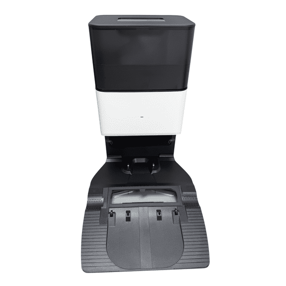 Self-Empty Clean Base Station Compatible With Roborock Q7, Q7+, Q7 Max, Q7 Max+ Robotic Vacuum Cleaners - Auto Dust Disposal Dock with Charging and Dust Bag - White