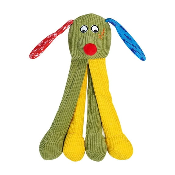 Self Entertaining Crinkle Dog Toy For Medium & Large Breeds Chew Boredom Molar Friendly For Home Alone Play Companion Toy Dog with inside for Small Dogs 6 Puppy Shots Teething Puppy Chew Planet Dog