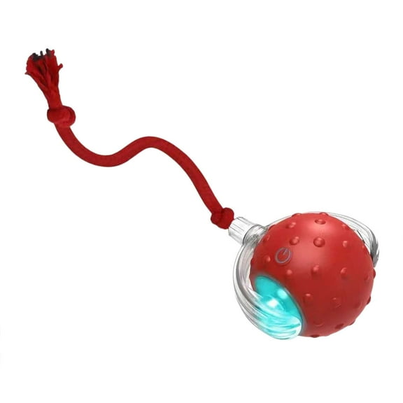 Self-Entertainment Tiny Rechargeable Pet Ball - Smart 360° Rolling Interactive Toy for Dogs & Cats, Automatic Cat Gift