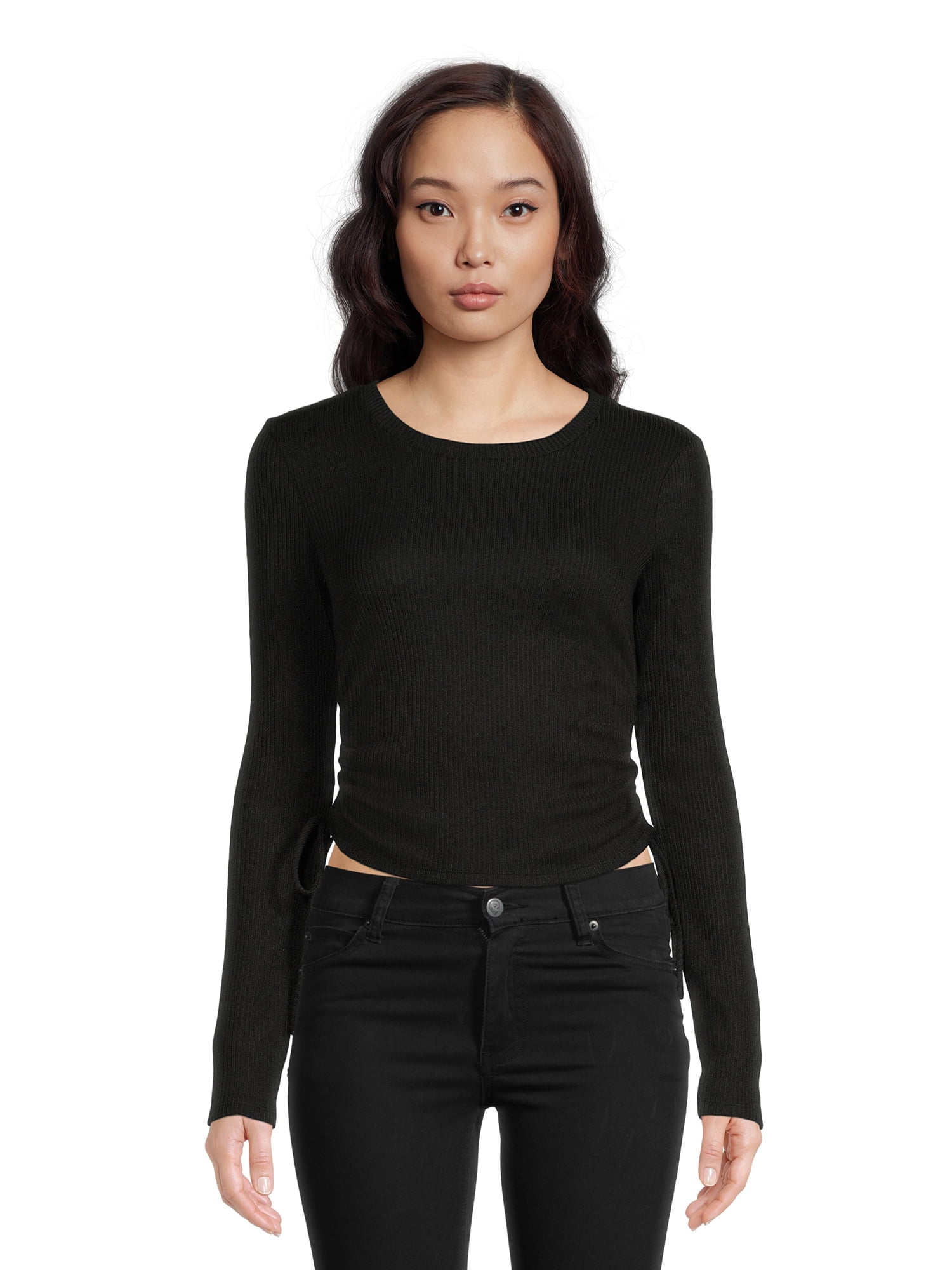 Self Esteem Juniors Cinched Hacci Top