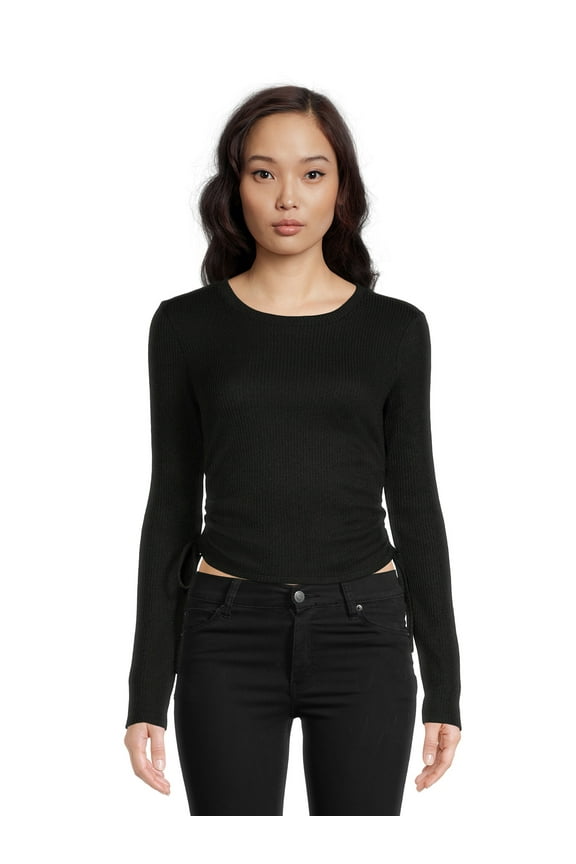 Juniors Cinched Hacci Top